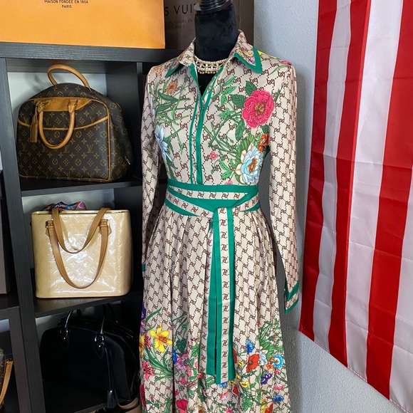 Beautiful Floral Dress - Picture 4 of 11